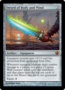 🔥 Sword of Body and Mind Scars of Mirrodin